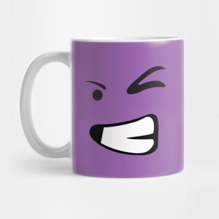 Funny Emoji Face  T-Shirt Mug